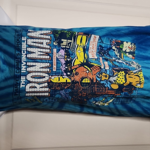 Tie Dye Marvel Iron Man Tank - Picture 3 of 3